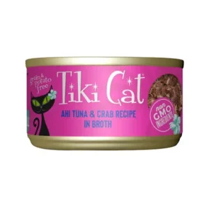 Tiki Cat Hana Grill Ahi Tuna with Crab Canned Cat Food