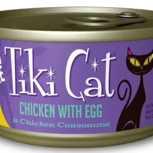 Tiki Cat Koolina Luau Grain Free Chicken With Egg In Chicken Consomme Canned Cat Food