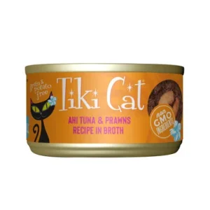 Tiki Cat Manana Grill Ahi Tuna with Prawns Canned Cat Food