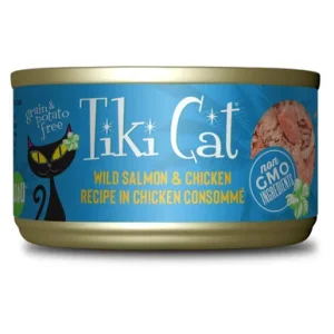 Tiki Cat Napili Luau Wild Salmon & Chicken Canned Cat Food