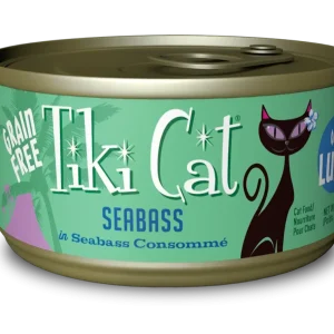Tiki Cat Oahu Luau Grain Free Seabass Canned Cat Food