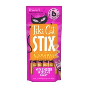 Tiki Cat Stix Chicken Mousse Wet Cat Treats