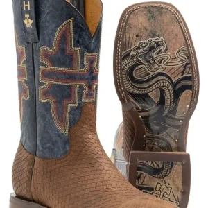 Tin Haul Mens Cut Up Boots