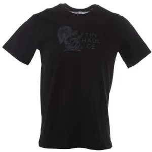 Tin Haul Mens Short Sleeve Squirrel With Banjo Print