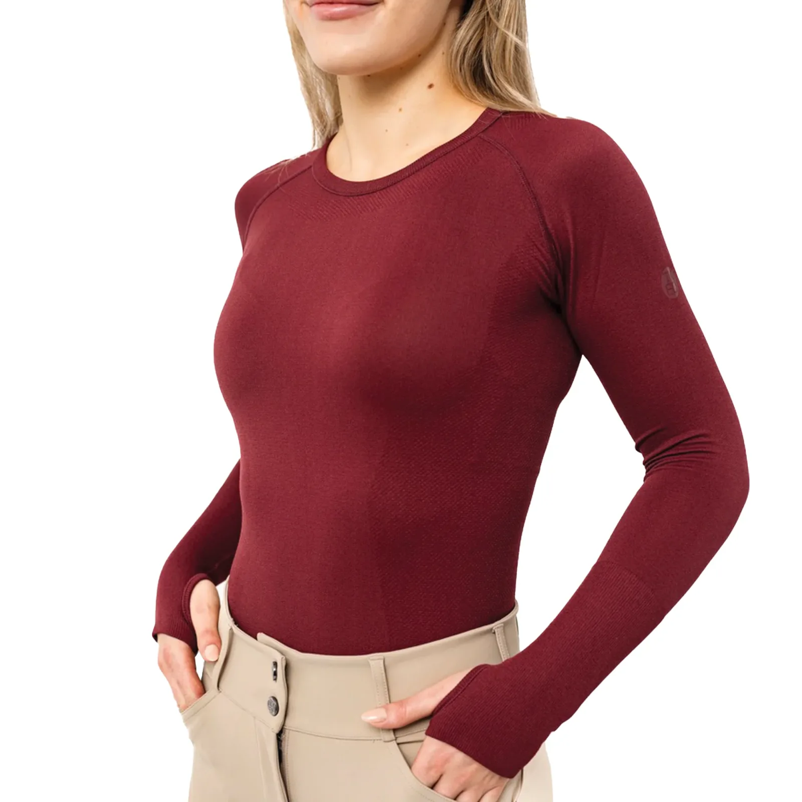 TKEQ Ladies’ Kennedy Seamless Long Sleeve Top 2.0