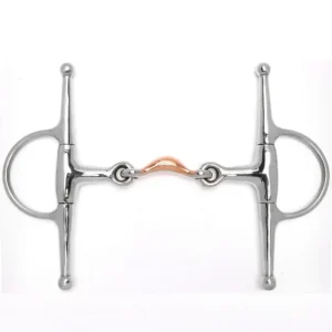 Toklat Copper Quarter Moon Full Cheek Bit 5