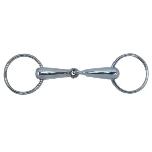 Toklat Loose Ring Hollow Mouth Snaffle Bit 21mm 5