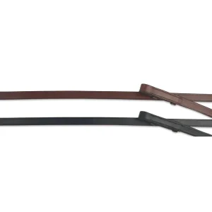 Toklat Passport Plain Reins 1/2 Mahogany