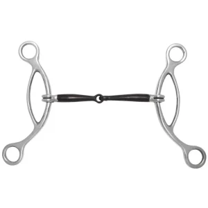 Toklat Sweet Iron H Gag Snaffle Bit 5 Brn
