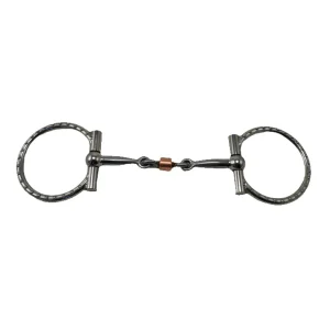 Tom Balding Bits Ballhinge Slick Snaffle 50 with Dots