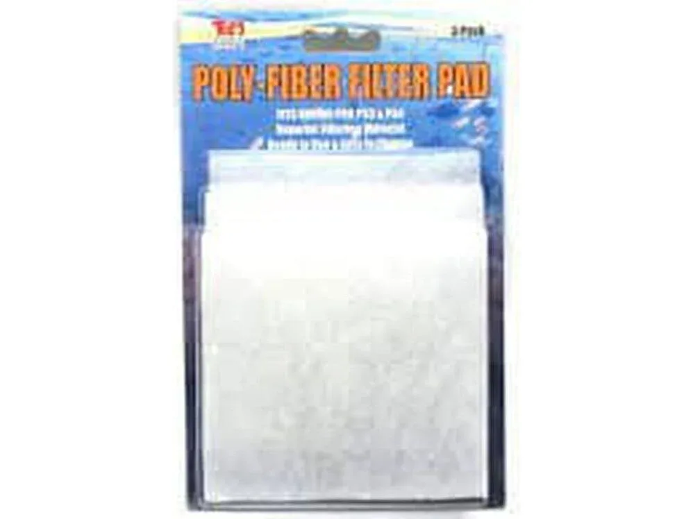 Tom Poly-Fiber Filter Pads 3pk