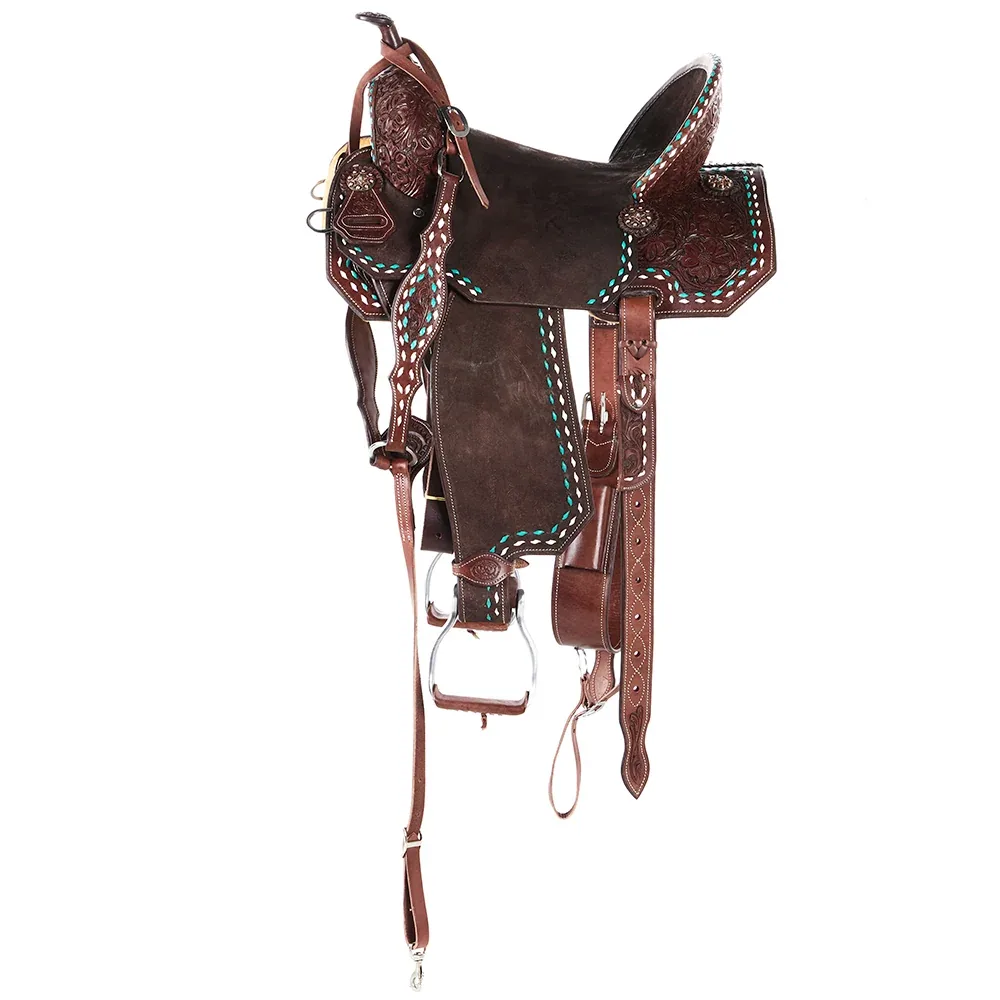 Tomahawk Heavy Oil 1/2 Breed Barrel Saddle - Image 2