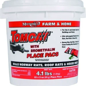 Tomcat with Bromethalin Place Pacs Pail 22 3oz