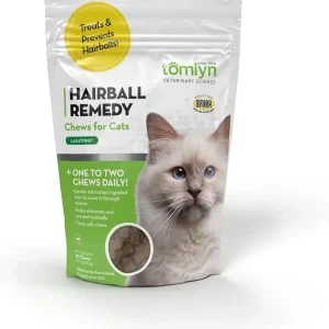 Tomilyn Laxatone Hairball Remedy Chews for Cats 60ct
