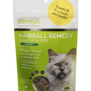 Tomlyn Laxatone Hairball Remedy Cat Chews 60ct