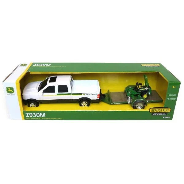 Tomy John Deere Truck Trailer w/Z Trak Mower - Image 2