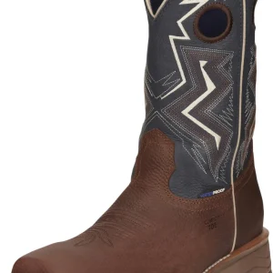 Tony Lama Mens Force 11" Wide Square Composite Toe Waterproof Work Boots