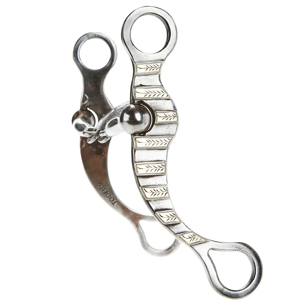 Tooley Bits Spurs Buckles Spade with Silver Bars Bit - Image 2