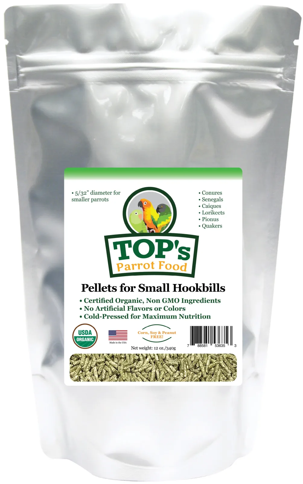 TOP's Small Parrot Pellets - Image 2