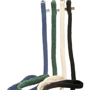 Tory Braided Cotton Leash 4FT Black
