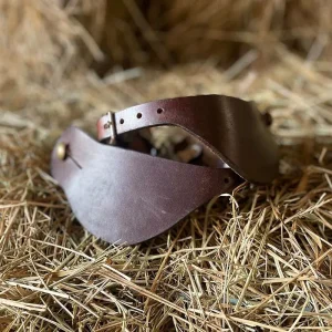 Tory Dark Harness Cowboy Spur Straps