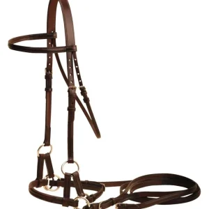 Tory English Bridle Leather Nose Side Pull