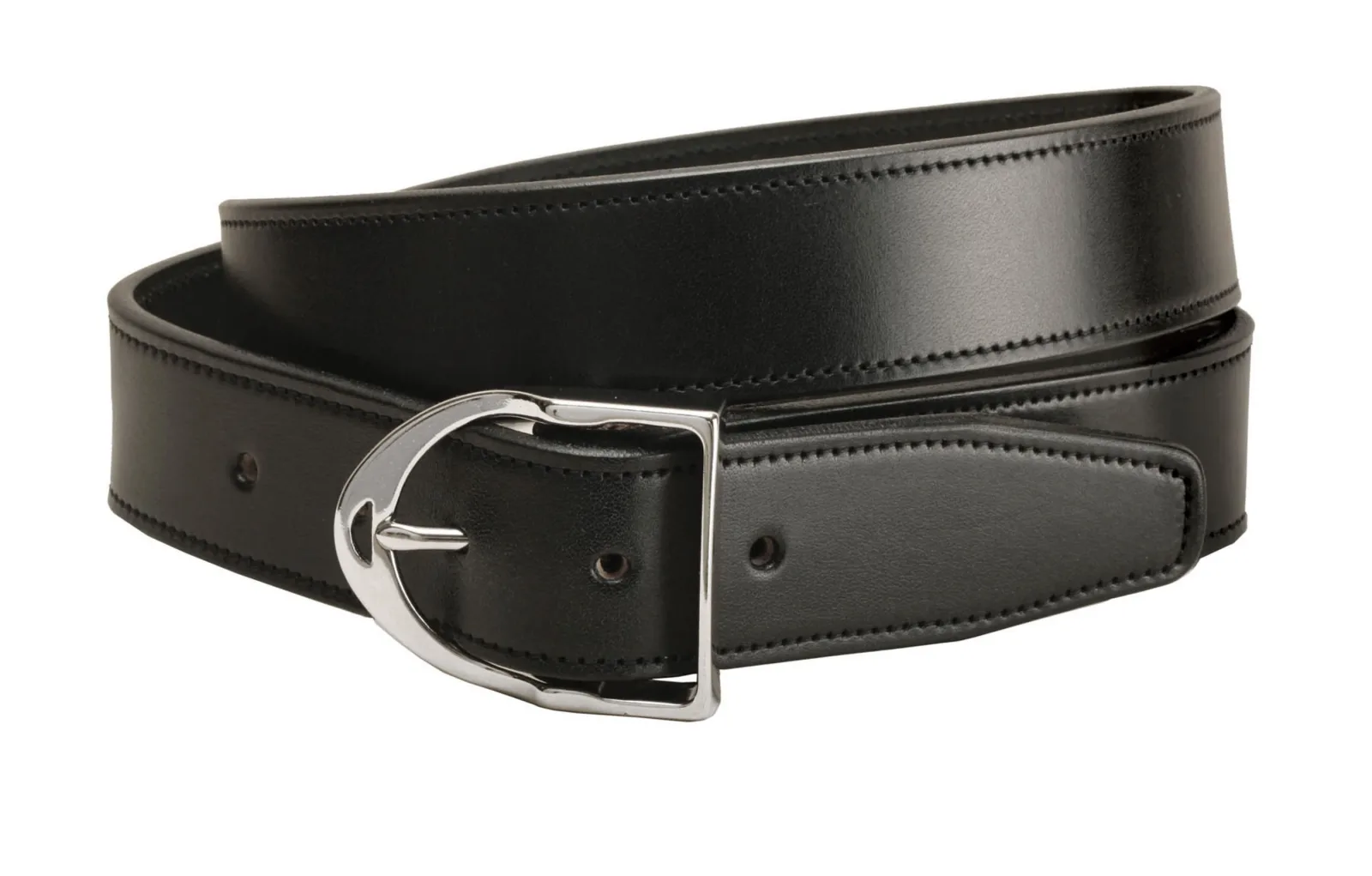 Tory Leather 1 1/2" Belt with Stirrup Buckle