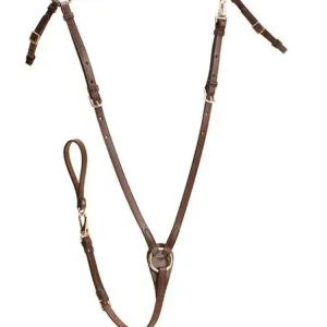 Tory Leather Flat Hunt Breastplate