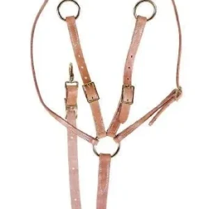 Tory Training Fork Martingale - Brass Hardware Brn