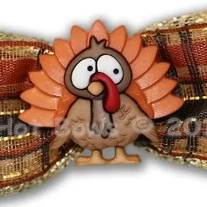 Totally Turkey Hair Bow