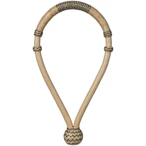 Tough 1 46 Plait Nose 5/8in Black Rawhide Bosal