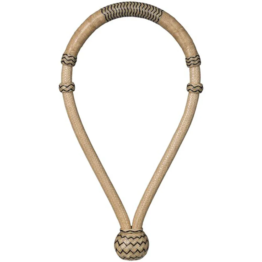 Tough 1 46 Plait Nose 5/8in Black Rawhide Bosal