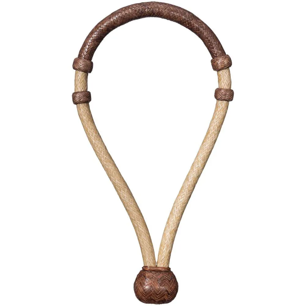 Tough 1 5/8in Brown and Black Rawhide Bosal