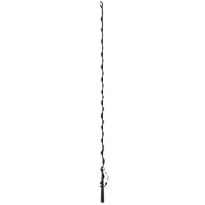 Tough 1 5Ft Nylon Lunge Whip Black