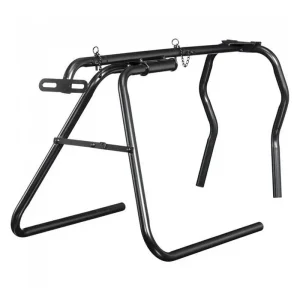 Tough 1 Jr Collapsible Roping Steer Dummy Black