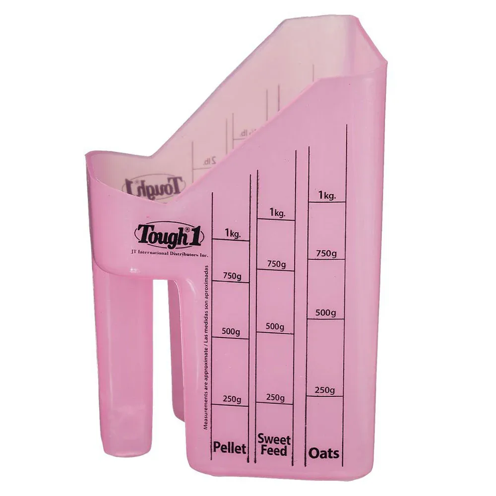 Tough 1 Pink Measuring Feed Scoop - Image 2
