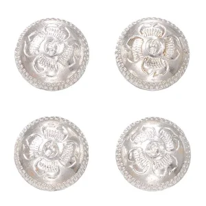 Tough 1 Silver Concho Number Magnet Set