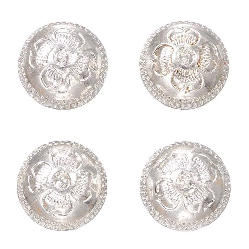 Tough 1 Silver Concho Number Magnet Set