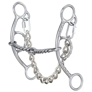Tough 1 Sweet Iron Twisted Wire Short Shank Snaffle Bit