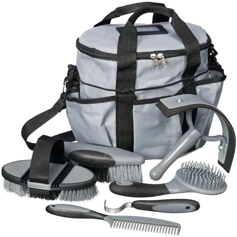 Tough1 Great Grip 6PC Brush Set With Bag