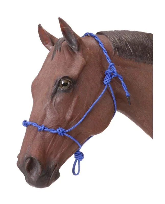 Tough1 Knotted Rope Halter with Twisted Crown - Image 2
