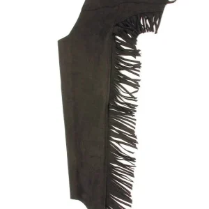 Tough1 Luxury Synthetic Suede Western Show Chap