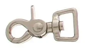 Tough1 Nickel Plated Trigger Snap 1 Brown
