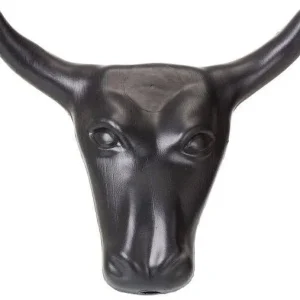 Tough1 Plastic Mini Steer Head Black