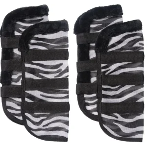 Tough1 Zebra Mesh Fly Boots