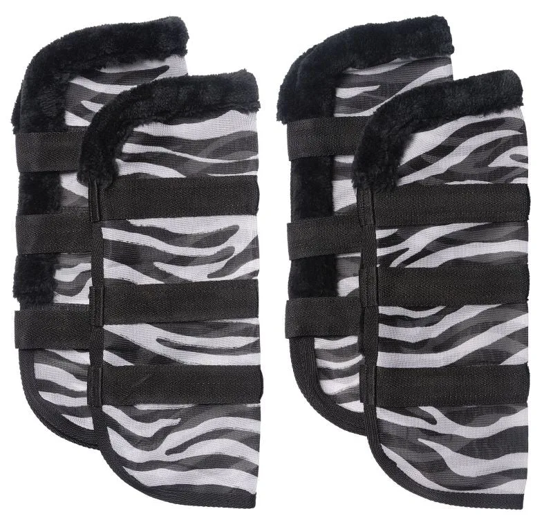 Tough1 Zebra Mesh Fly Boots
