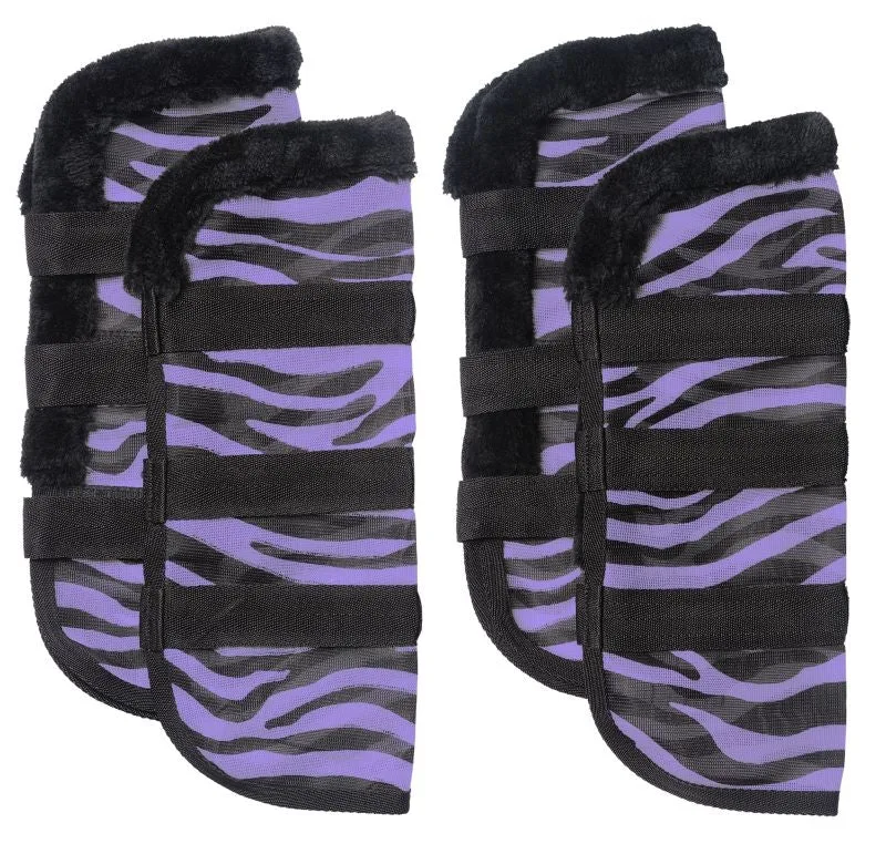 Tough1 Zebra Mesh Fly Boots - Image 2
