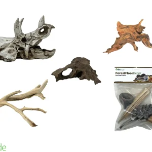 Triceratops Decor Kit for Reptile Enclosures