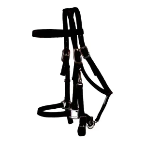 Triple E Nylon Halter Trail Bridle
