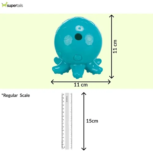 Trixie Snack Octopus Interactive Chew Toy for Dogs (Blue) - Image 2